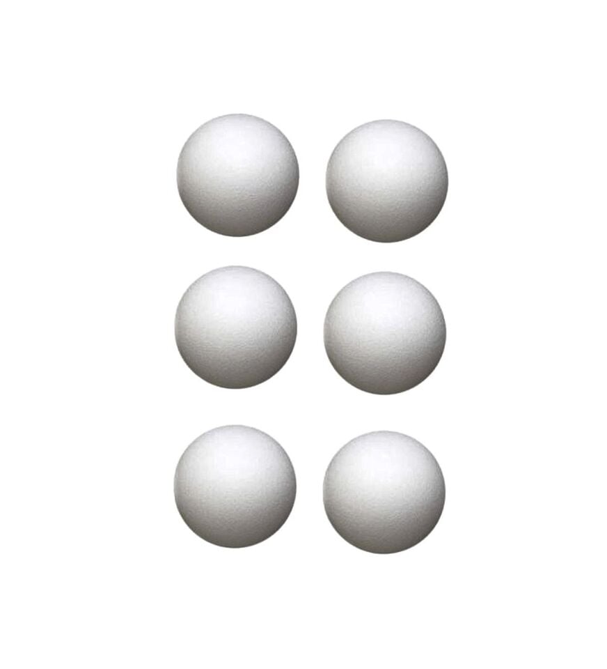 Bu-Bu Strafor Köpük Top 7 Cm 6 Lı 