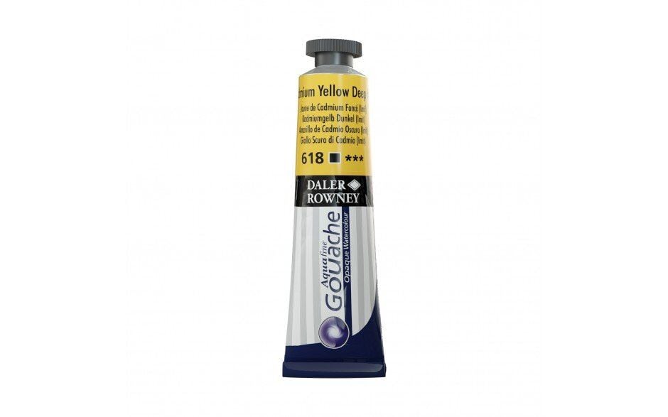 Daler Rowney Aquafine Guaj 15 Ml Cad Yellow Deep Hue