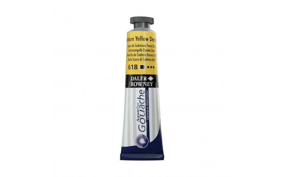 Daler Rowney Aquafine Guaj 15 Ml Cad Yellow Deep Hue
