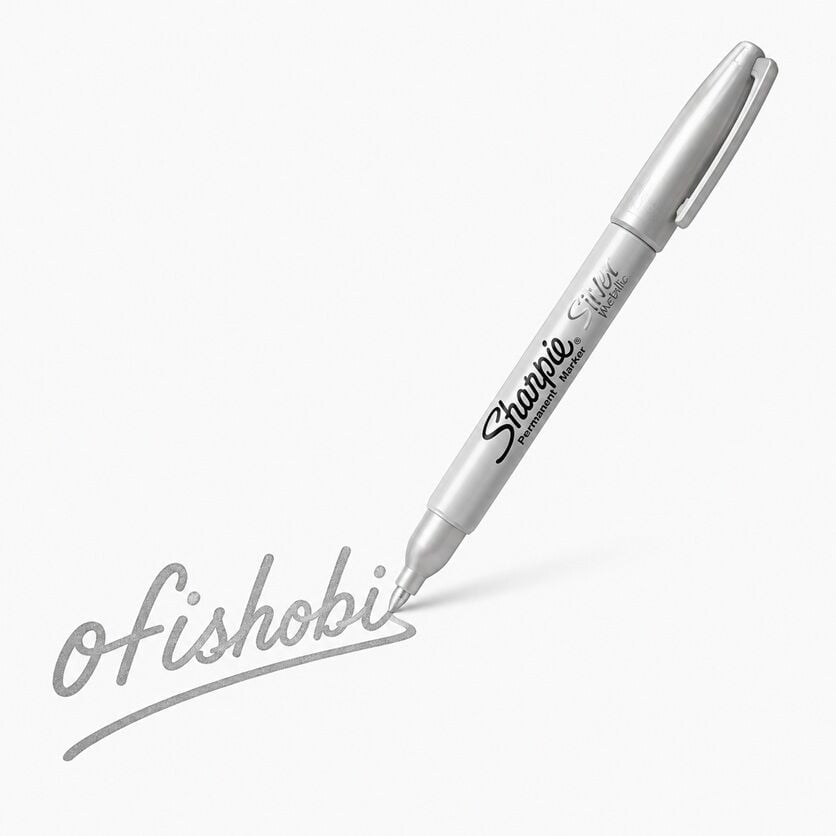 Sharpie Metalik Markör Gümüş