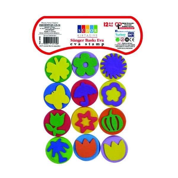 Südor Sünger Baskı Eva 12 Li