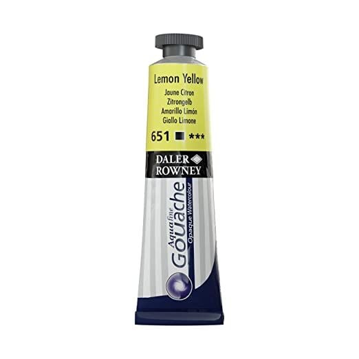 Daler Rowney Aquafine Guaj 15 Ml Lemon Yellow
