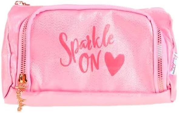 Kaukko Sparkle Plump Kalem Çantası Tropical Pembe
