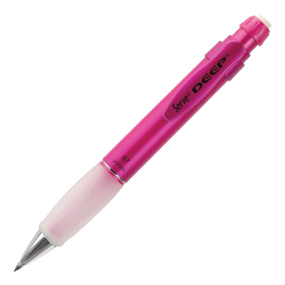 Serve Deep Mekanik Kurşun Kalem 07 Mm Metalik Pembe
