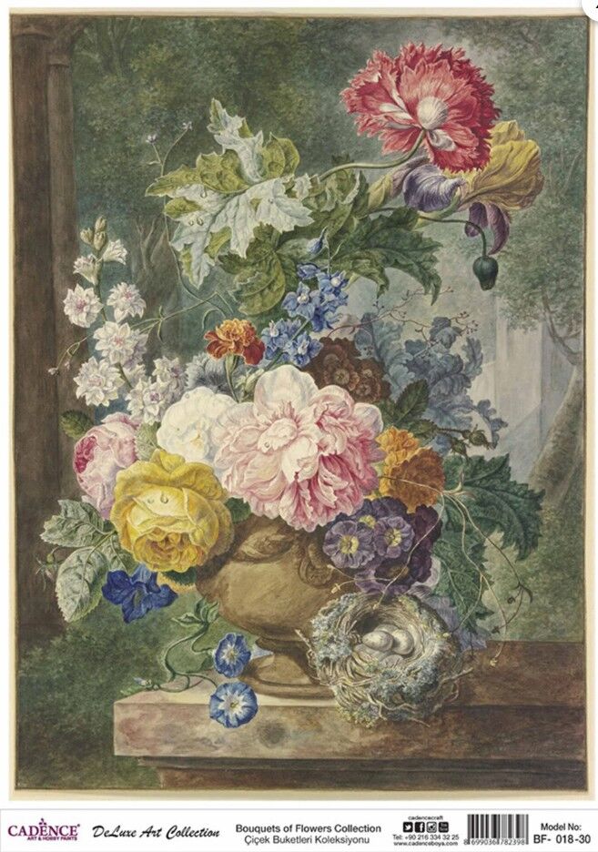 Cadence Çiçek Buketleri Koleksiyonu Bf-18 30x42 Cm