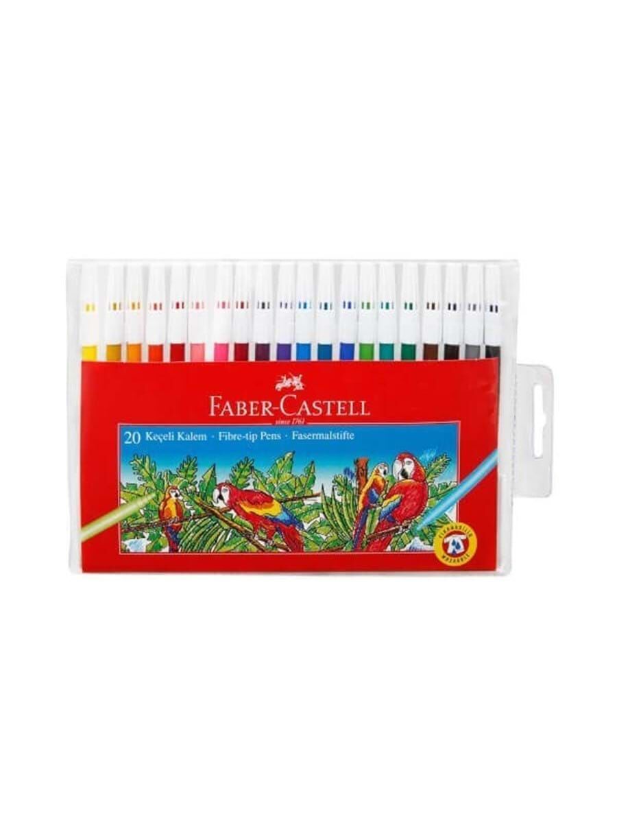 Faber-Castell Keçeli Kalem Yıkanabili 20 Li