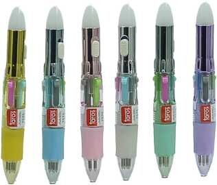 Taros Unick Color Roket Işıklı 4 Renk Tük. Kalem