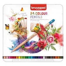 Bruynzeel Expression Colour 24 Lü Kuru Boya Kalemi Seti
