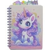 Taros Unick Color Unicorn Seperatörlü A5 Defter