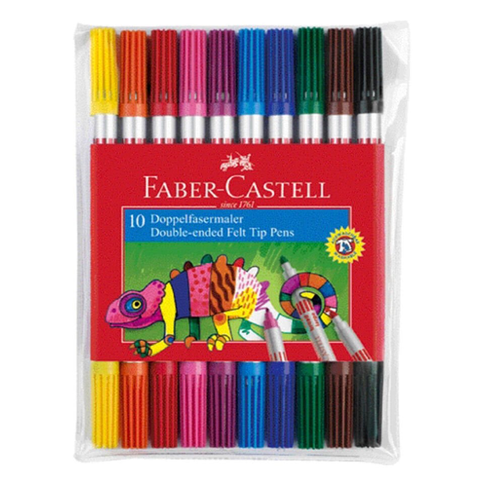 Faber-Castell Çift Taraflı Keçeli Kalem