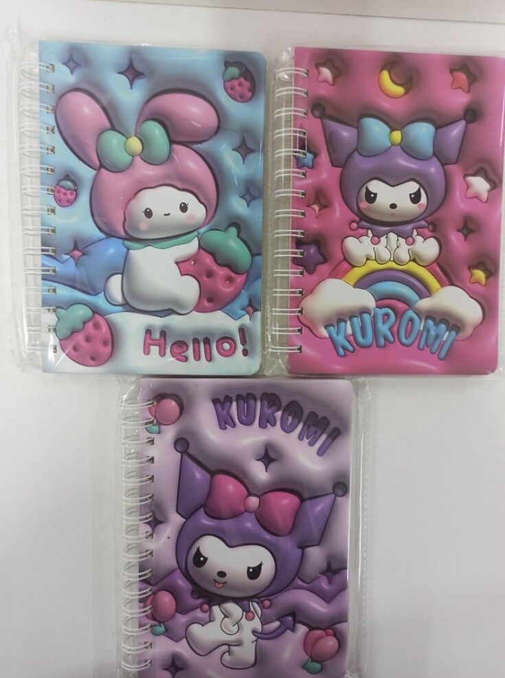 Taros Unick Color 3D Başlıklı Tavşan A5 Defter