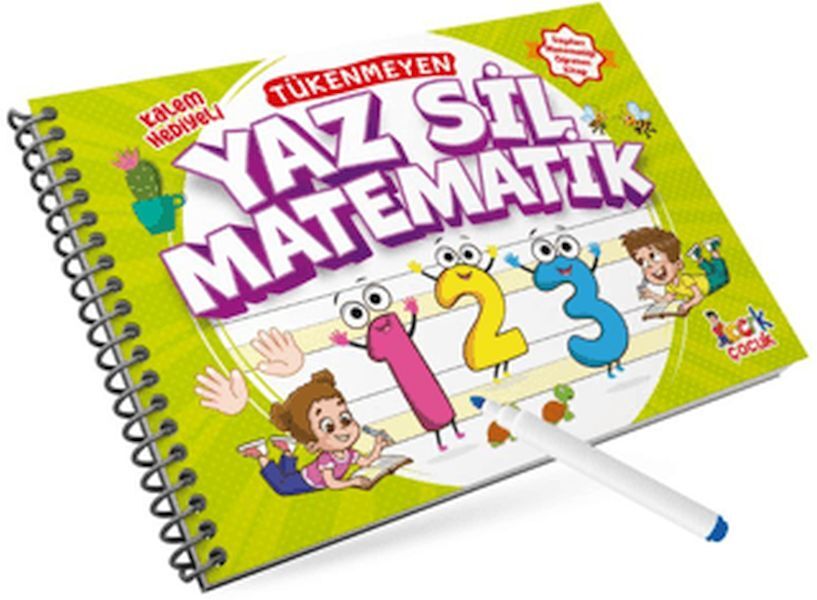 Ema Tükenmez Yaz Sil Matematik Spiralli Bıcırık