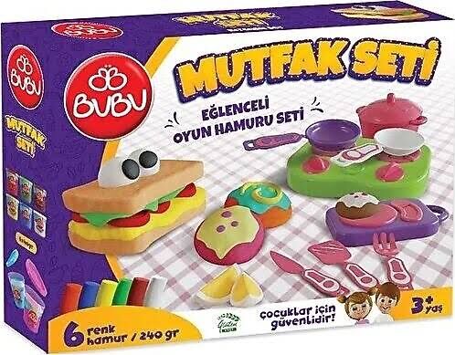 Bu-Bu Oyun Hamuru Seti Mutfak