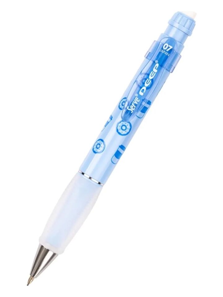 Serve Deep Mekanik Kurşun Kalem 07 Mm Tatlı Serisi Pastel Mavi
