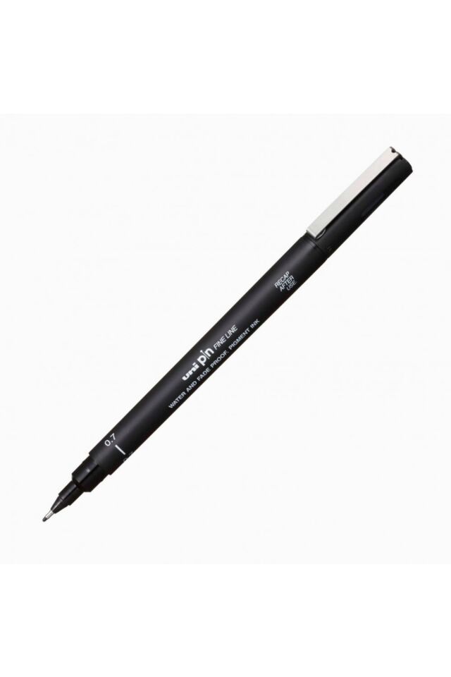 Uni Pin 0.7 Fine Line Akrilik Uçlu Kalem Siyah