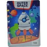 Taros Unick Color Outer Space Renkli Halkalı A5 Not Defter