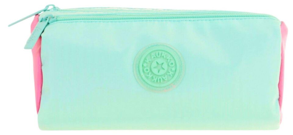 Kaukko Quick 3 Bölmeli Kalem Çantası Mint