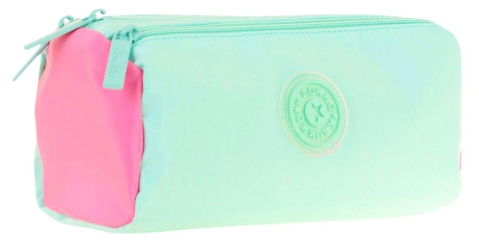 Kaukko Quick 3 Bölmeli Kalem Çantası Mint