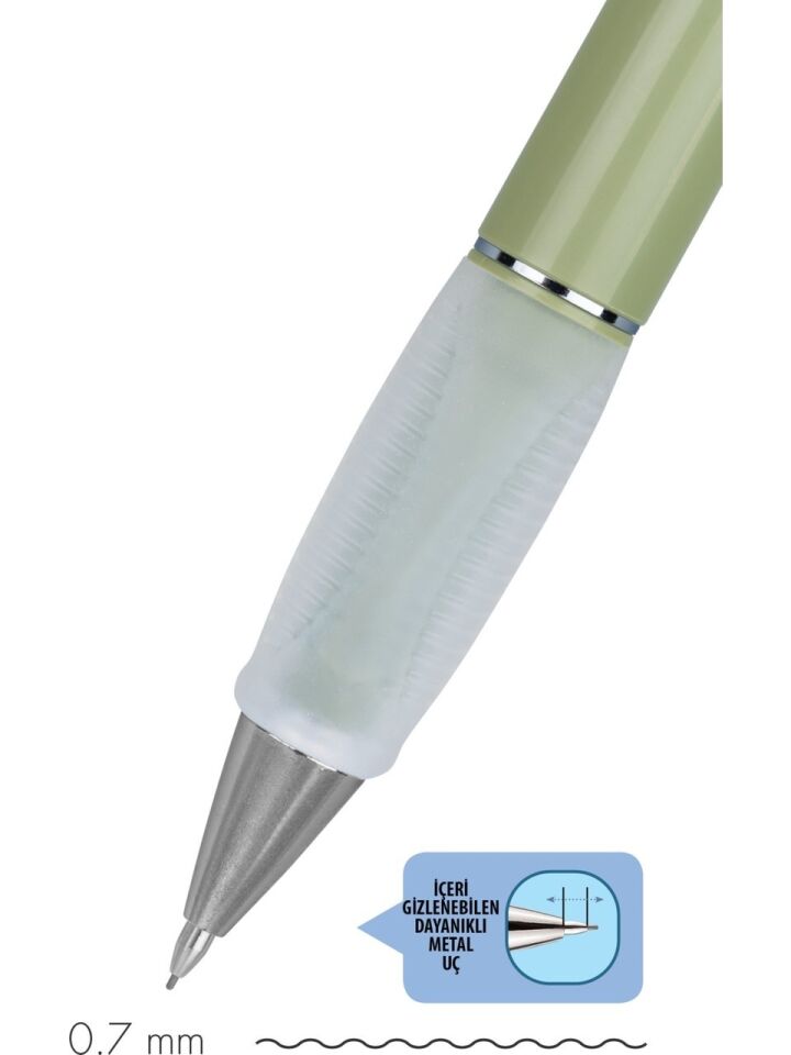 Serve Deep Mekanik Kurşun Kalem 07 Mm Sage Green