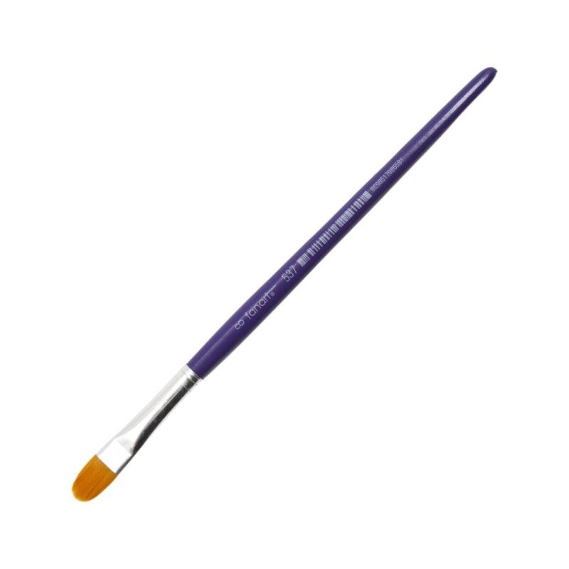 Fanart Academy Seri 537C Sentetik Kıl Kedi Dili Fırça No 8