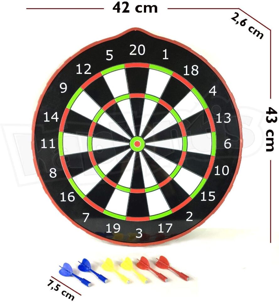 Star Manyetik Dart Büyük Boy ( Çap 42 Cm )