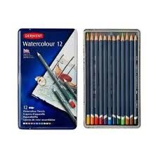 Derwent Watercolour 12 Li Set Metal Kutu