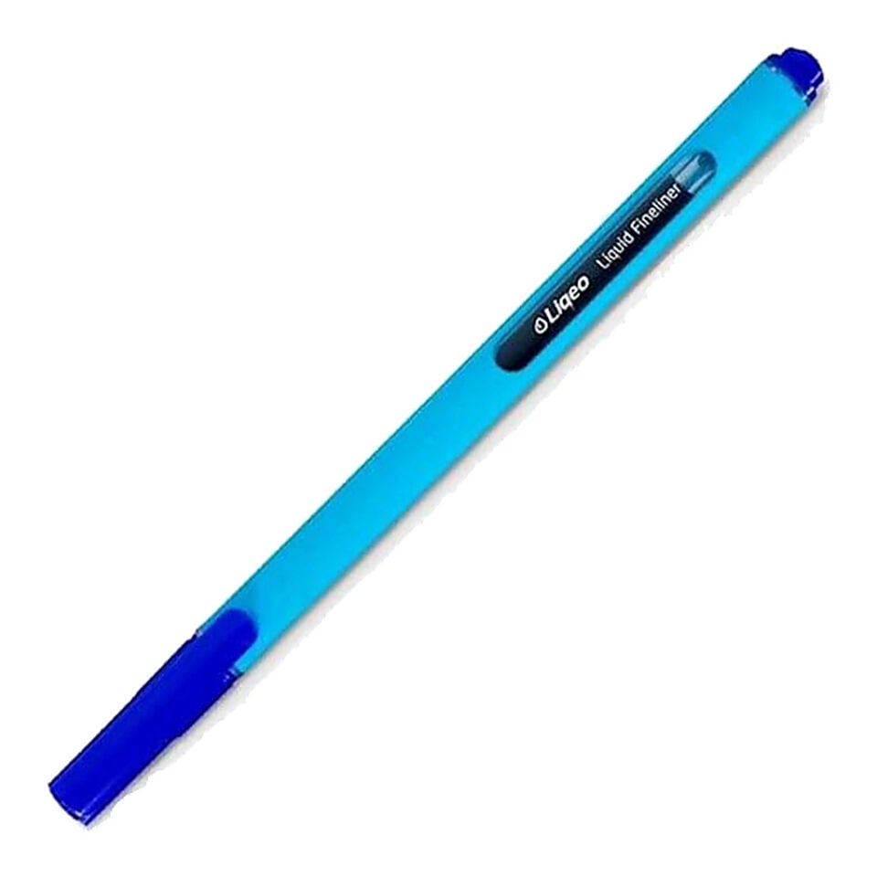Liqeo Fineliner Kalem Açık Mavi