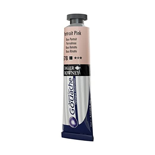 Daler Rowney Aquafine Guaj 15 Ml Portrait Pink