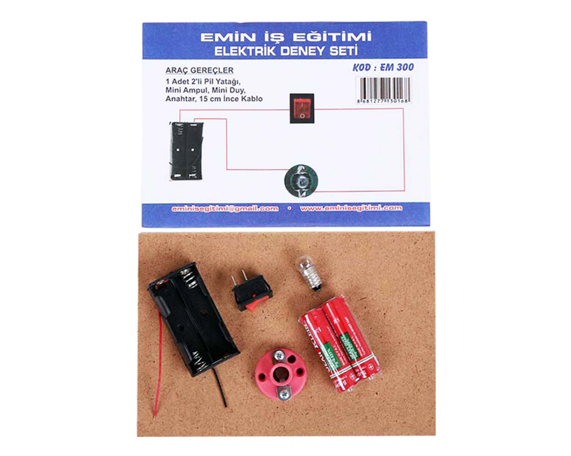 Emin İş Eğitimi Elektrik Deney Seti