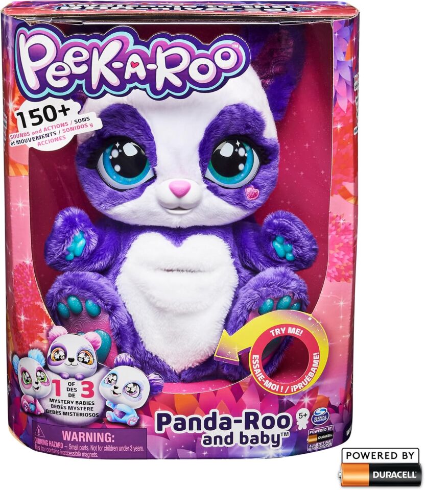 İnteraktif Peluş Panda Peek A Roo Kmp 