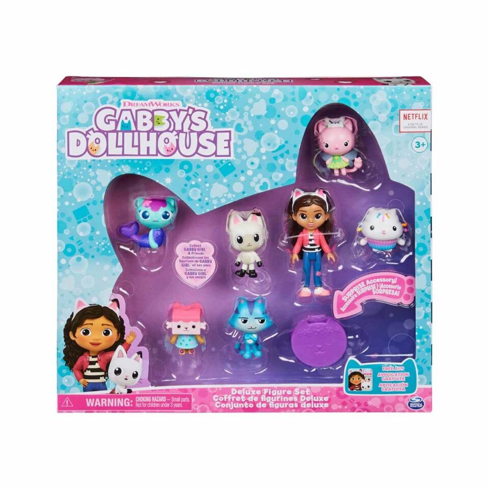 Gabby'S Dollhouse Deluxe Figür Seti 