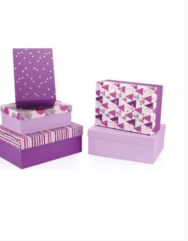 Gıpta Viola Diktörtgen Kutu Seti 03