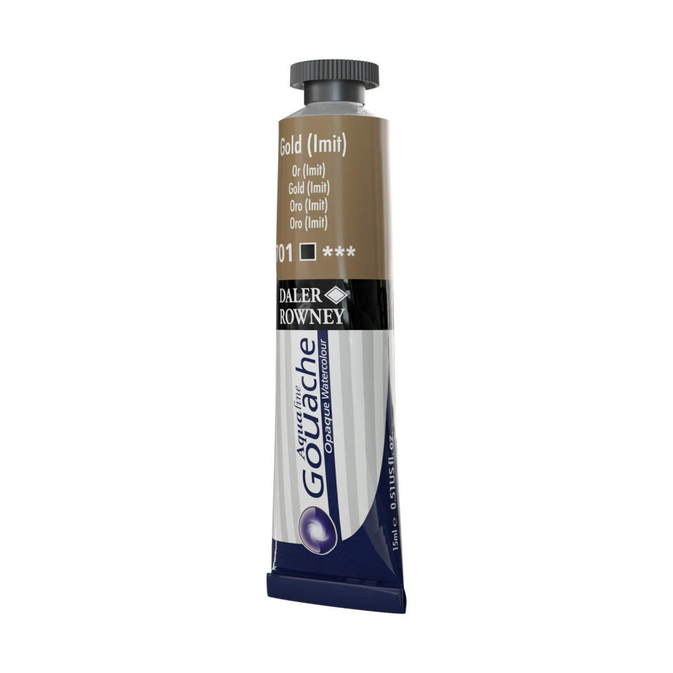 Daler Rowney Aquafine Guaj 15 Ml Gold (Imit)