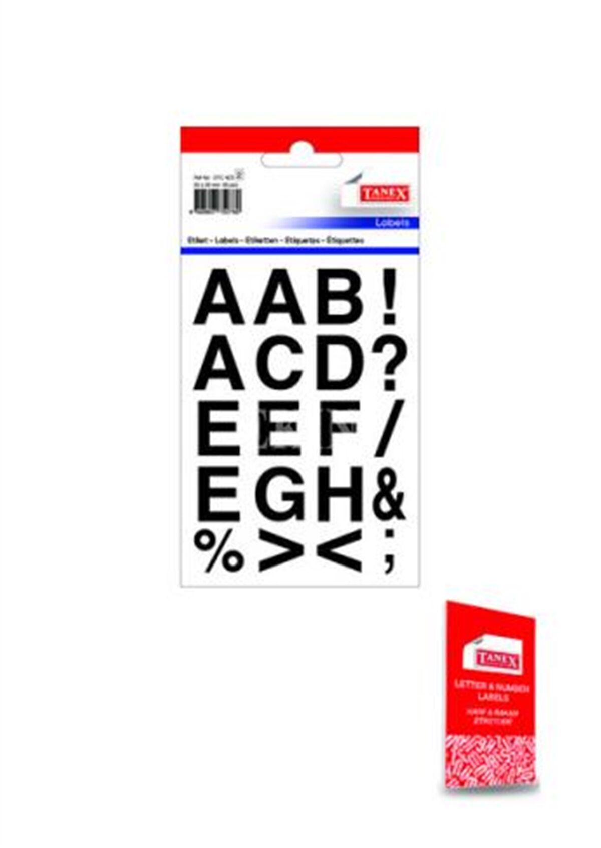 Tanex Stc-423 Şeffaf Harf Etiketi
