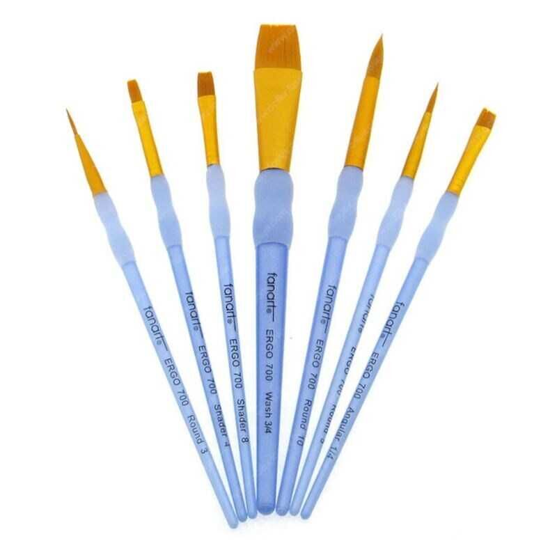 Fanart Academy Ergo 700 Seri Fırça Seti 8 7 Li