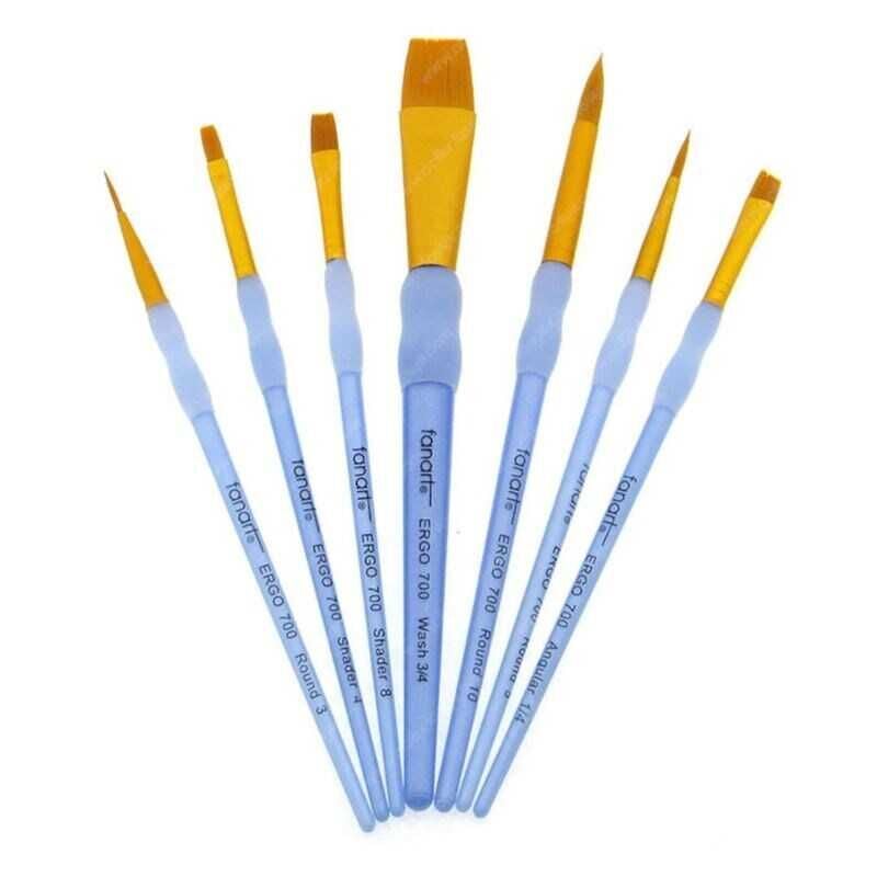 Fanart Academy Ergo 700 Seri Fırça Seti 8 7 Li