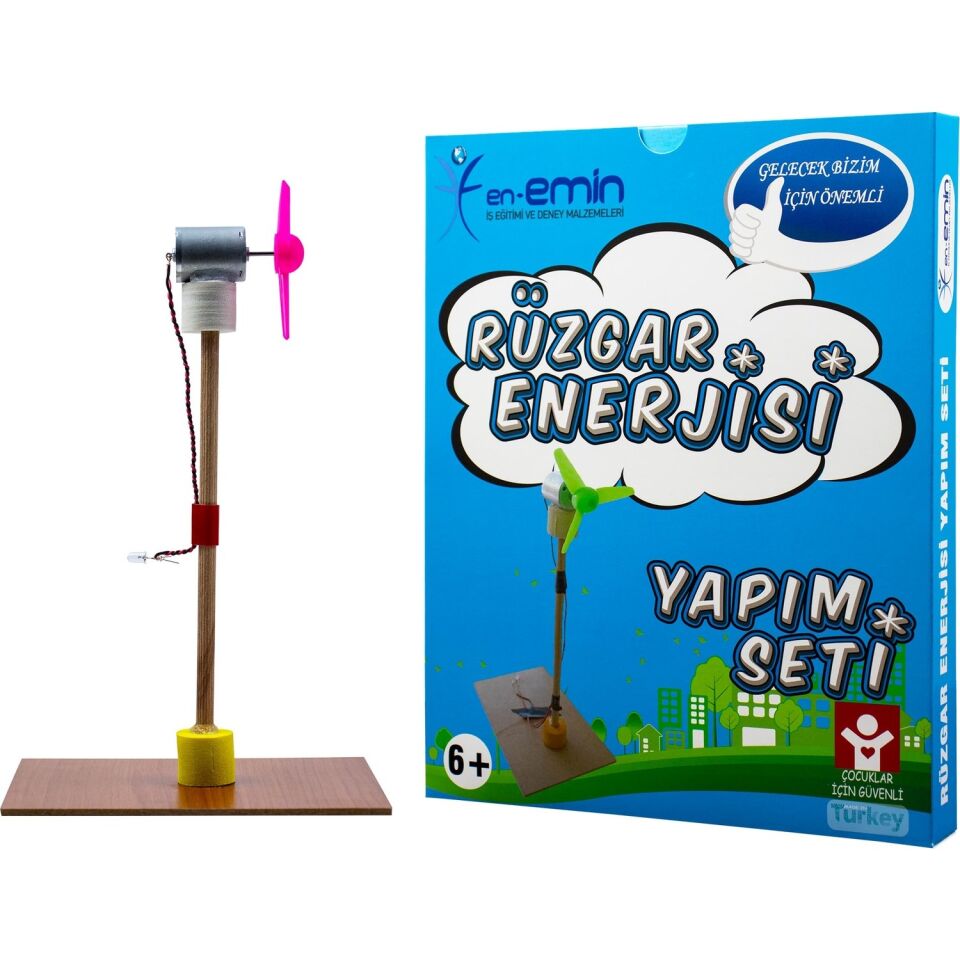 Emin İş Eğitimi Rüzgar Enerjisi Yapım Seti