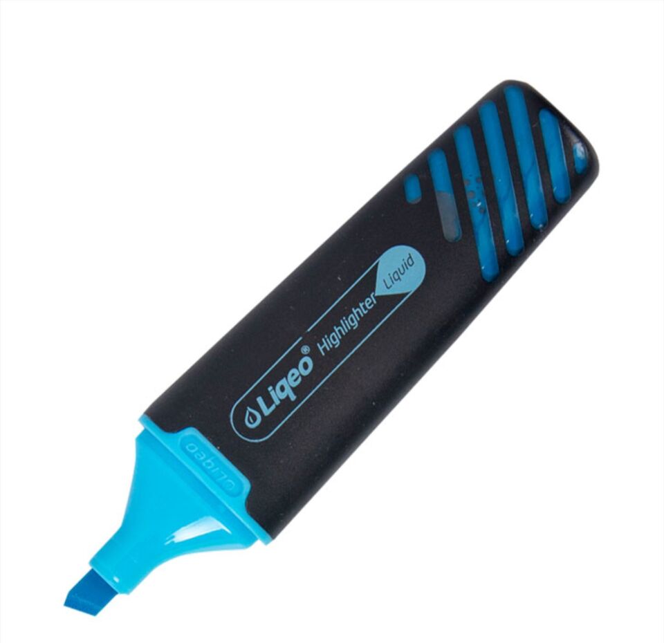 Liqeo Fosforlu Kalem Mavi