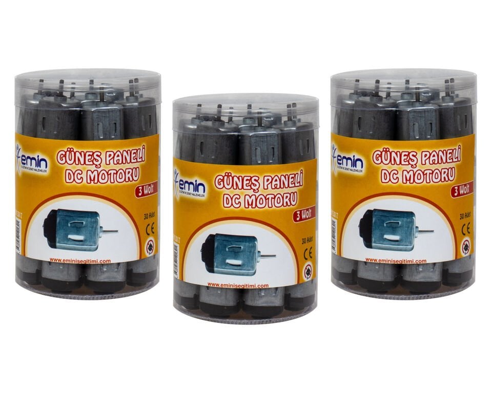 Emin İş Eğitimi Güneş Paneli Mini DC Motoru