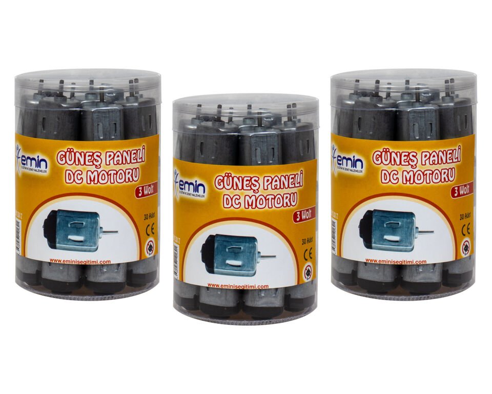 Emin İş Eğitimi Güneş Paneli Mini DC Motoru