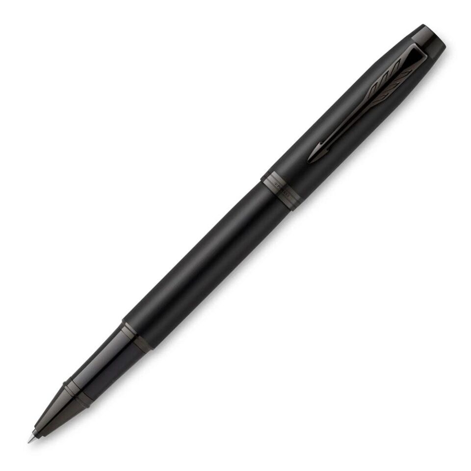 Parker Im Mat Metalik Siyah Bt Roller Kalem