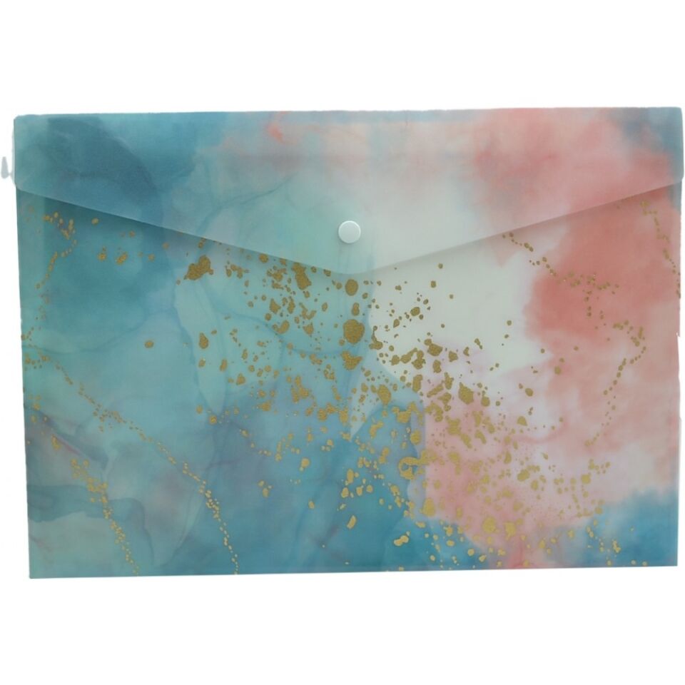 Taros Unick Color Mermer A4 Çıt Çıt Dosya