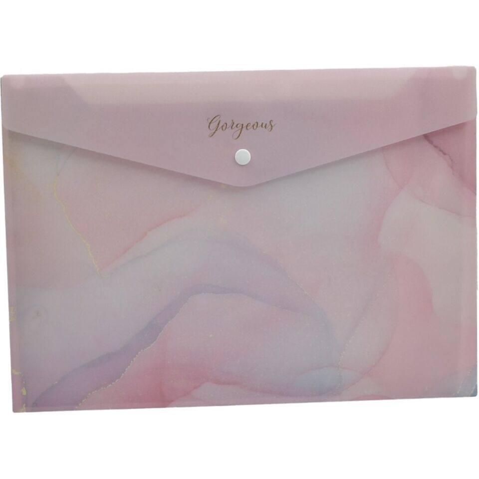 Taros Unick Color Mermer A4 Çıt Çıt Dosya