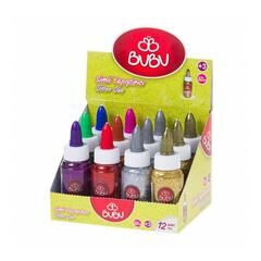 Bu-Bu Simli Yapıştırıcı 50 Gr 6 Renk