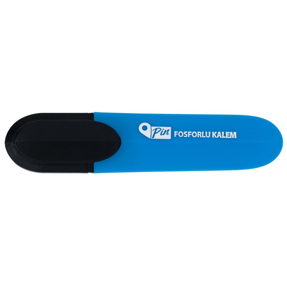 Pin Fosforlu Kalem 800 Mavi