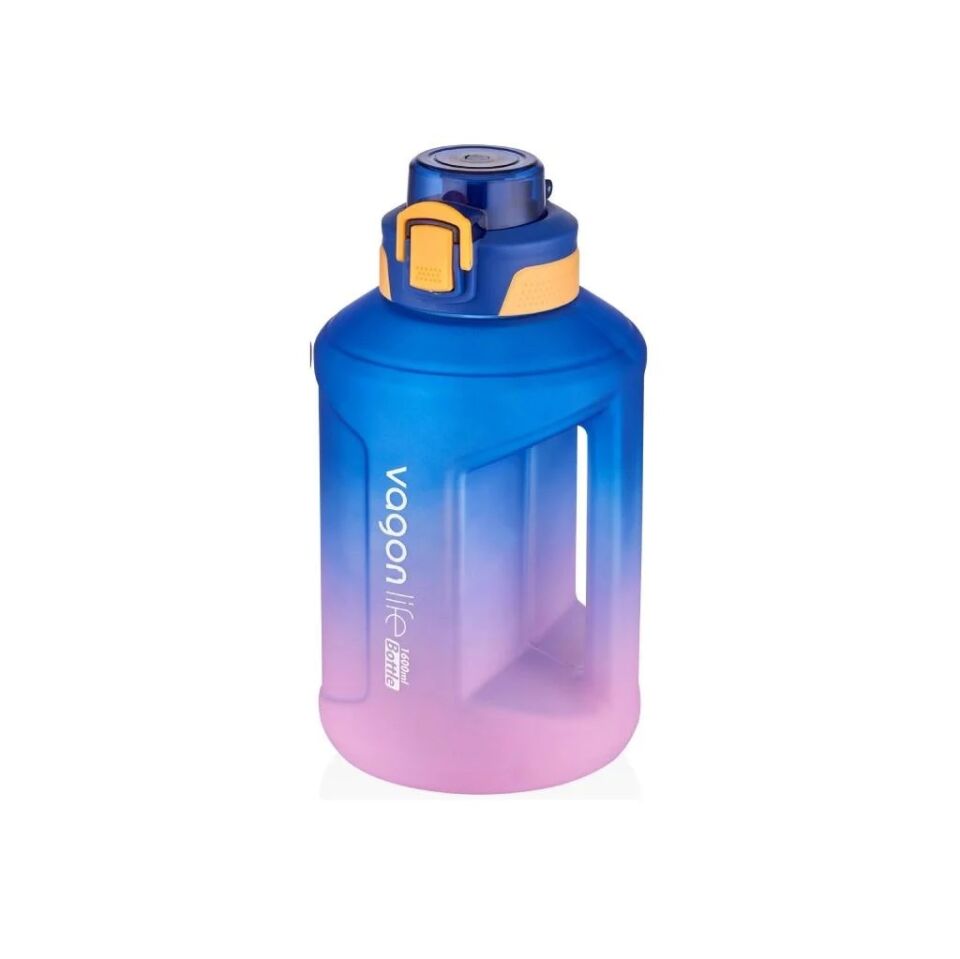 Vagonlife 1600 Ml Soft Touch Motivasyon Su Matarası