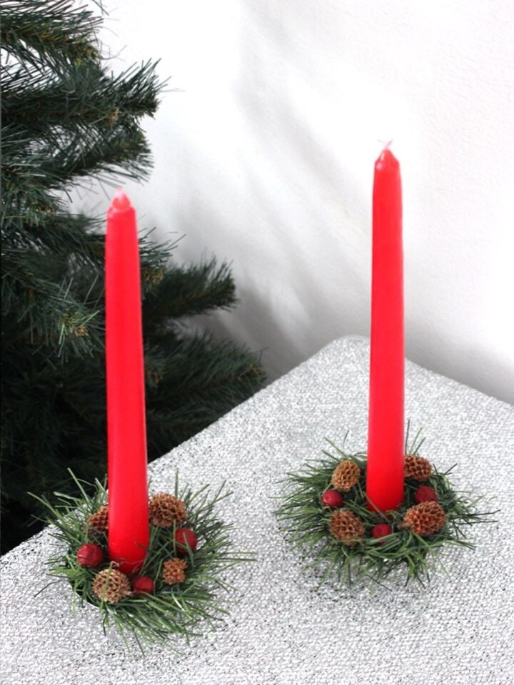 Astaş Naturel Mumluk 5 Cm 2 Li Pk