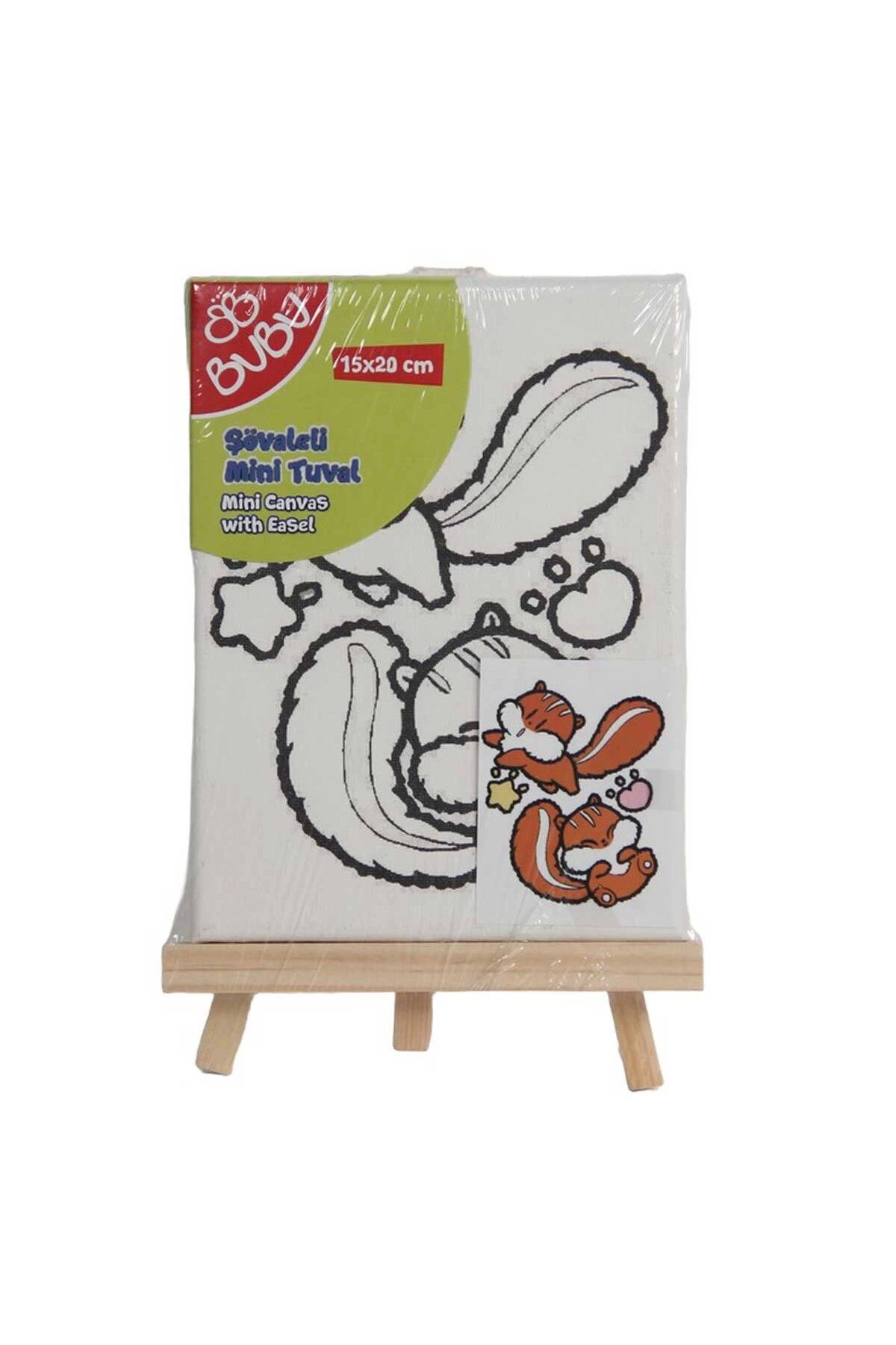 Bu-Bu Mini Şövaleli Tuval Seti 15x20 Cm