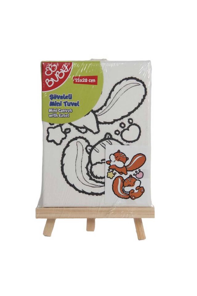 Bu-Bu Mini Şövaleli Tuval Seti 15x20 Cm