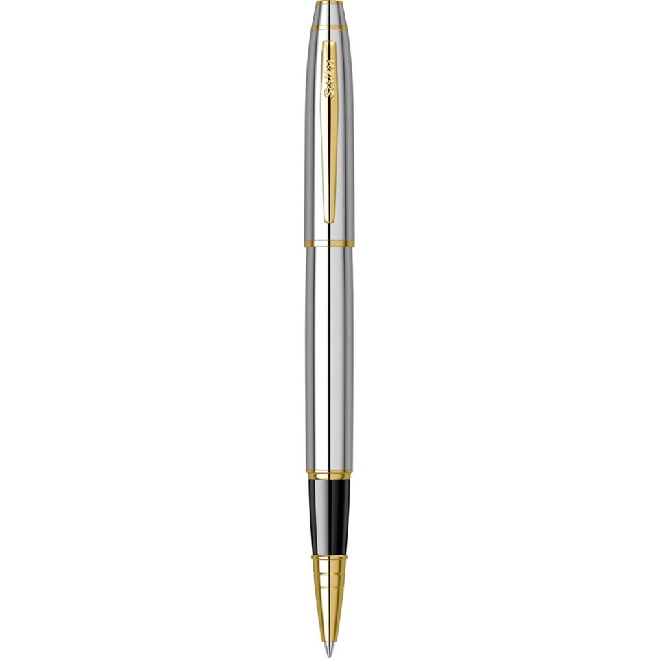 Scrikss 35 Roller Kalem Gold Krom